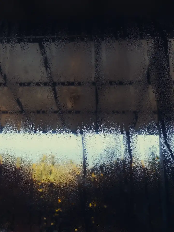 Rain on a window